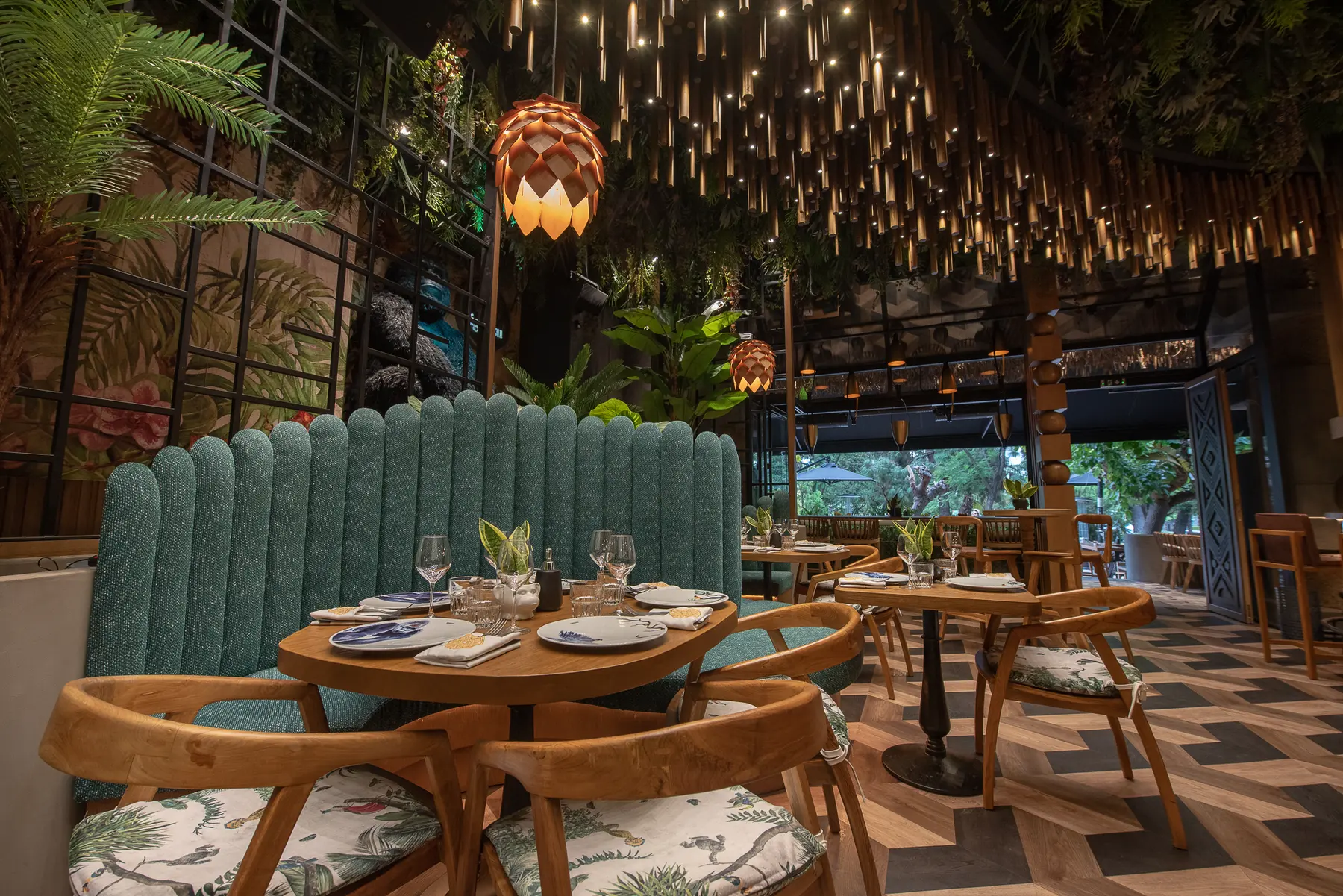 The dining room at Iguazu Athens